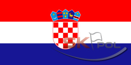 Flaga Chorwacja drukowana 112x70