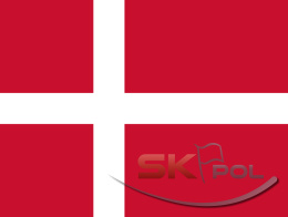 Flaga Dania drukowana 112x70