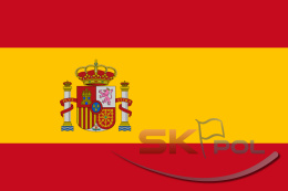 Flaga Hiszpania drukowana 150x93