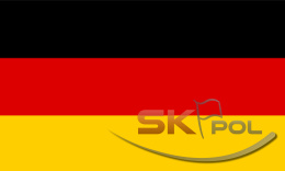 Flaga Niemcy drukowana 150x93
