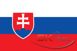 Flaga Słowacja drukowana 150x93