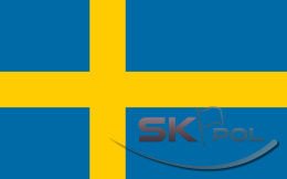 Flaga Szwecja drukowana 112x70