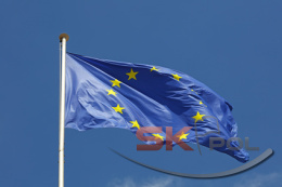 Flaga Unii Europejskiej 100x400