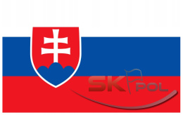 Flaga Słowacji 150x90cm Na Maszt 2 Oczka