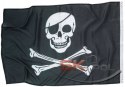 Flaga Pirat 150x90 + 2 oczka
