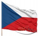Flaga Czechy Czeska Republika Czeska 112x70cm PREMIUM + Drzewiec Komplet
