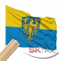 Flaga Górny Śląsk Silesia Herb 112x70cm + Drzewiec Komplet