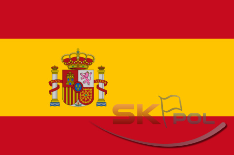 Flaga Hiszpania drukowana 112x70