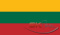 Flaga Litwa drukowana 150x93